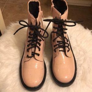 Princess Vera Wang combat boots